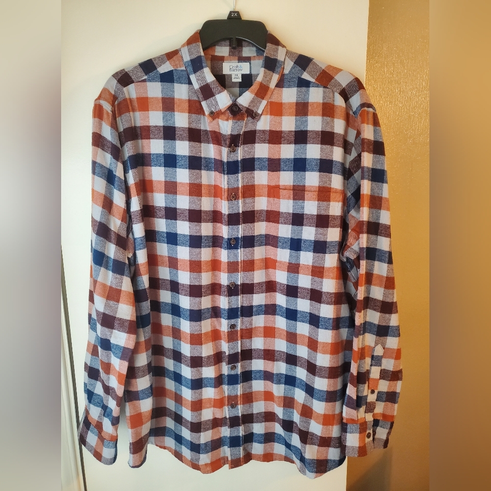 Men's light weight flannel